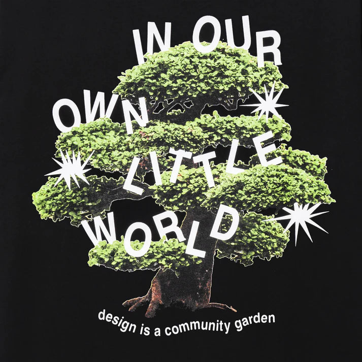 Community Garden T-Shirt - Washed Black