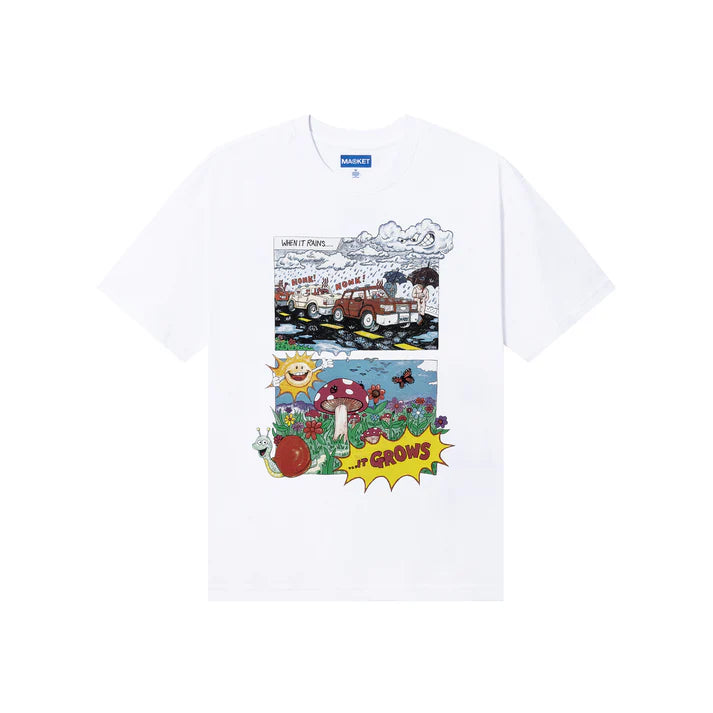 April Showers T-Shirt - White