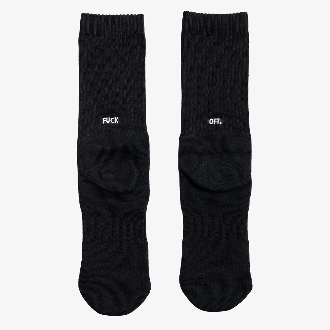 F*ck You Crew Socks - Black