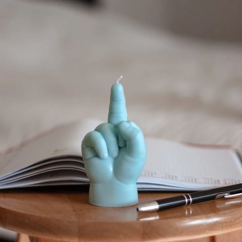 F*ck You Baby Candle - Blue