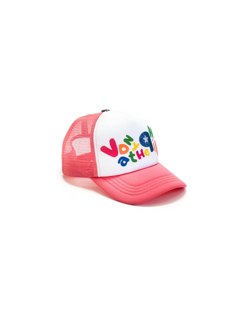 TRS Trucker Hat - Pink/Red