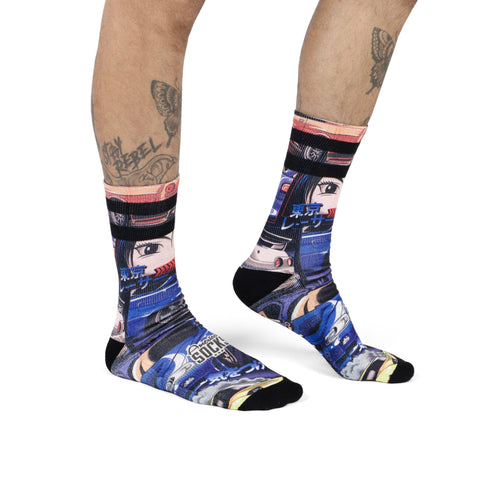 Crew Sock - Tokyo Drift
