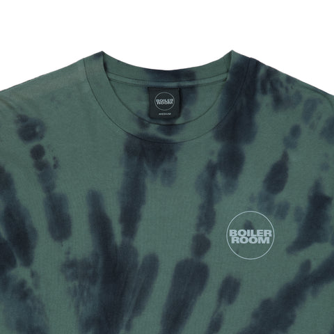 Core Logo 3M T-Shirt - Tie Dye Green
