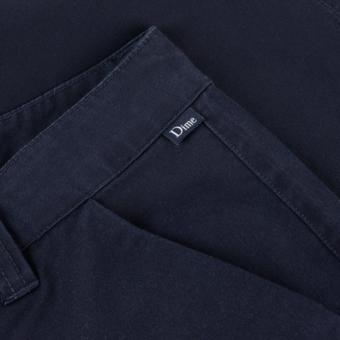 Baggy Chino Pants - Navy