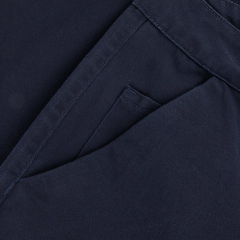 Baggy Chino Pants - Navy