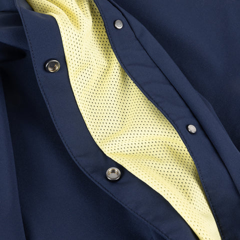 Athletic Snap Pant - Navy/Yellow