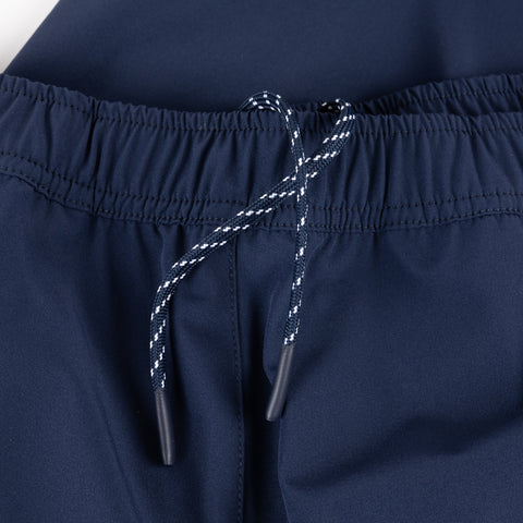 Athletic Snap Pant - Navy/Yellow