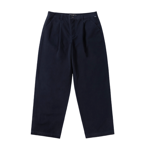 Baggy Chino Pants - Navy