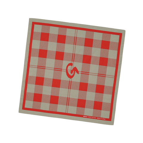 Plaid Bandana - Crimson
