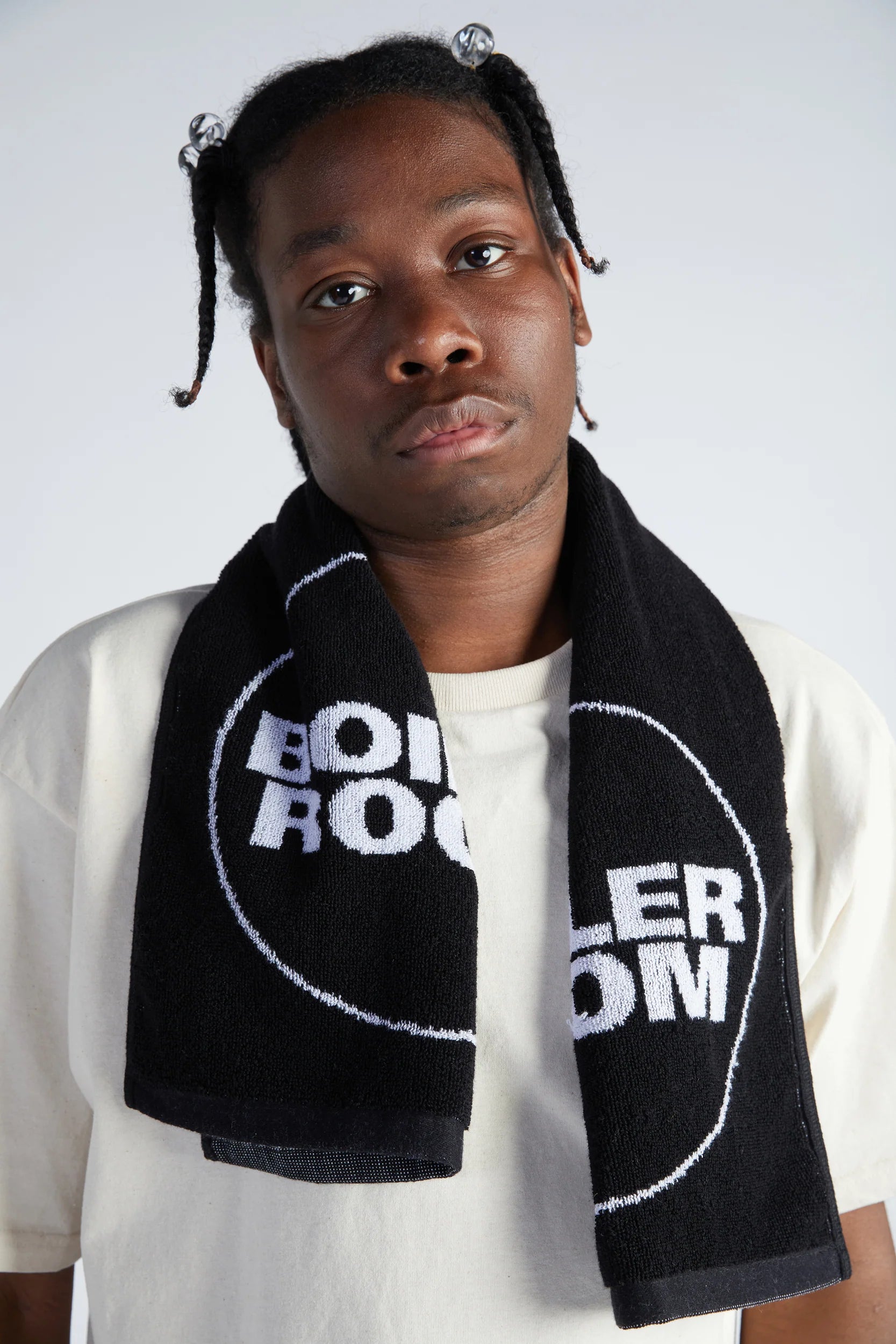 Boiler Room Sweat Towel - Black