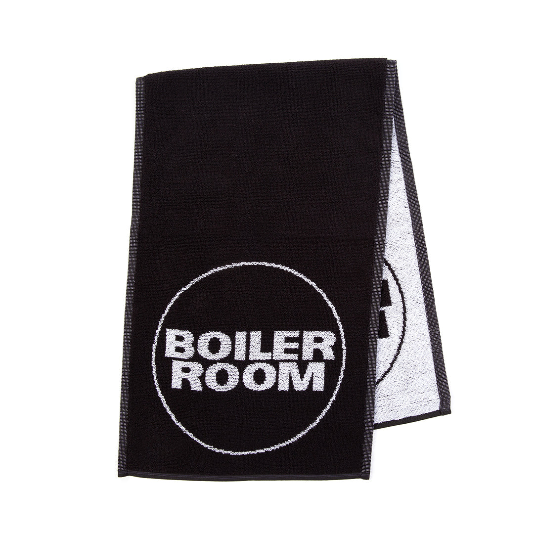 Boiler Room Sweat Towel - Black