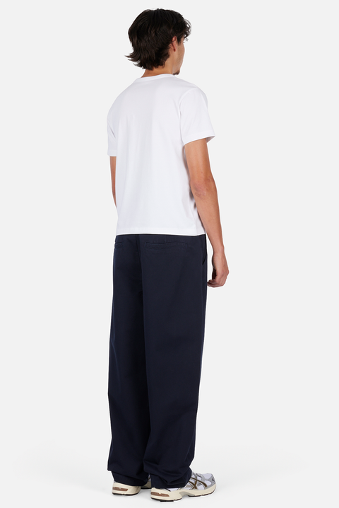 Baggy Chino Pants - Navy