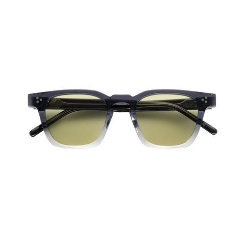 Calipso Sunglasses - Black Gradient/LT Green