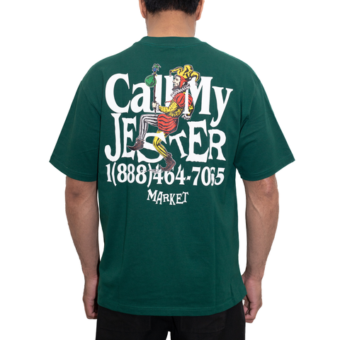 Call My Jester T-Shirt - Dark Green