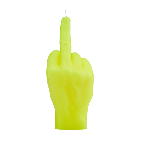F*ck You Candle - Neon Yellow