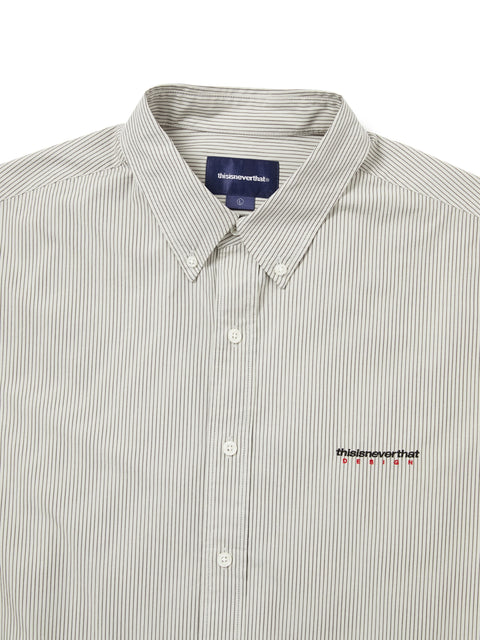 DSN Striped Shirt - Beige
