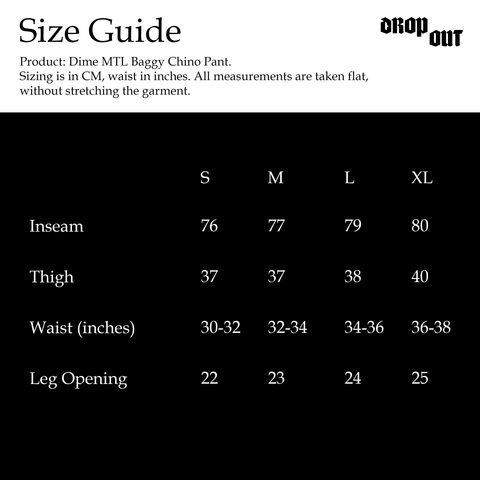Baggy Chino Pant - Light Military