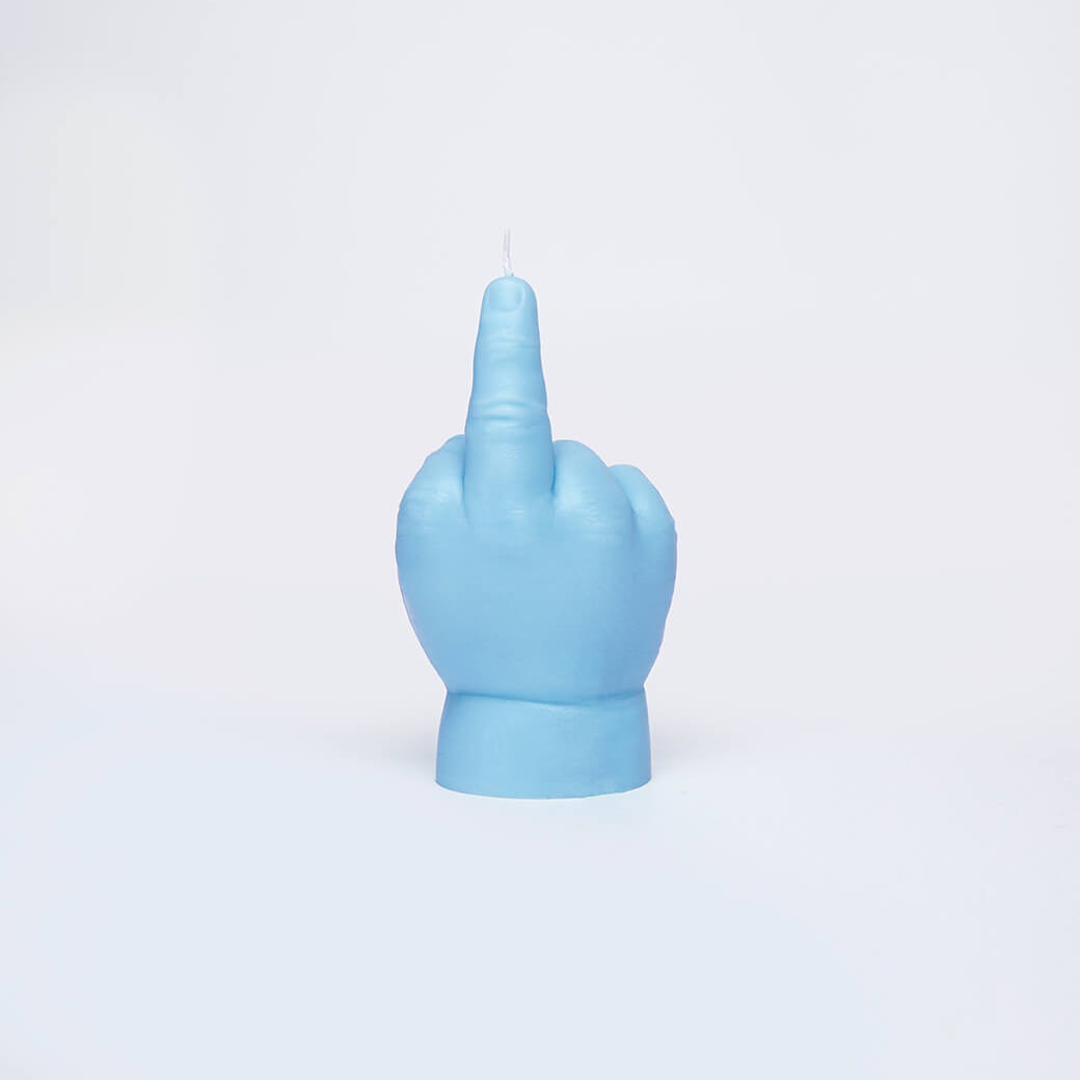 F*ck You Baby Candle - Blue