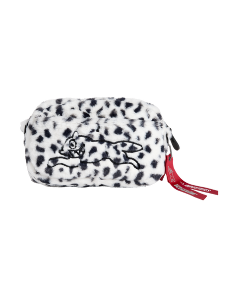 ICECREAM x Alpha Faux Fur Messenger Bag - Black/White