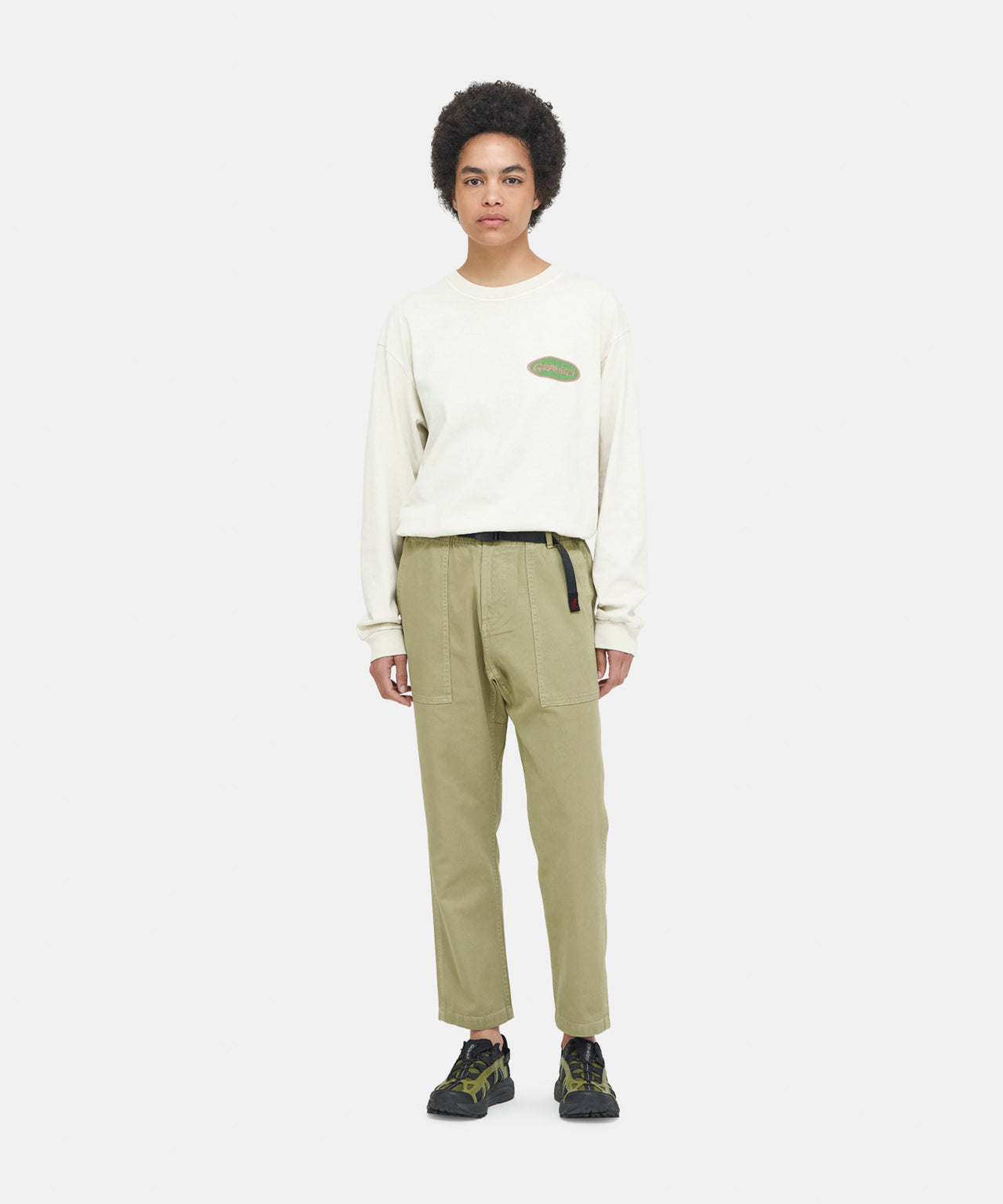Loose Tapered Pant - Faded Olive
