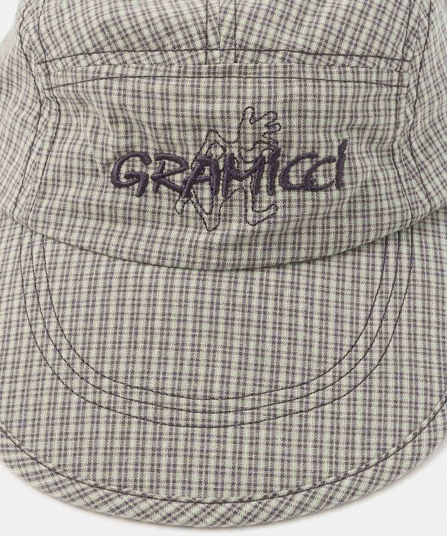 Checkered Long Bill Cap - Sierra Mint