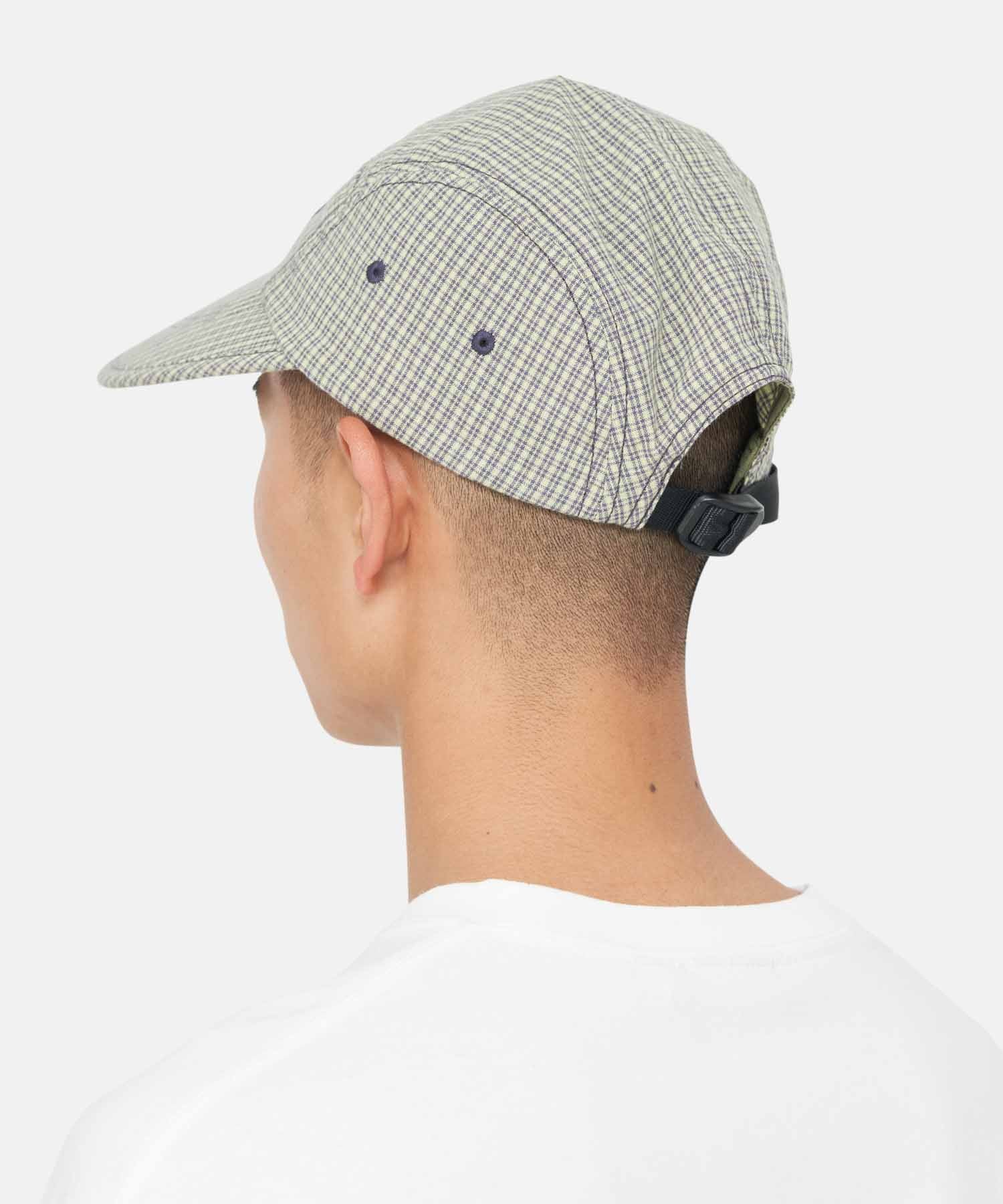 Checkered Long Bill Cap - Sierra Mint