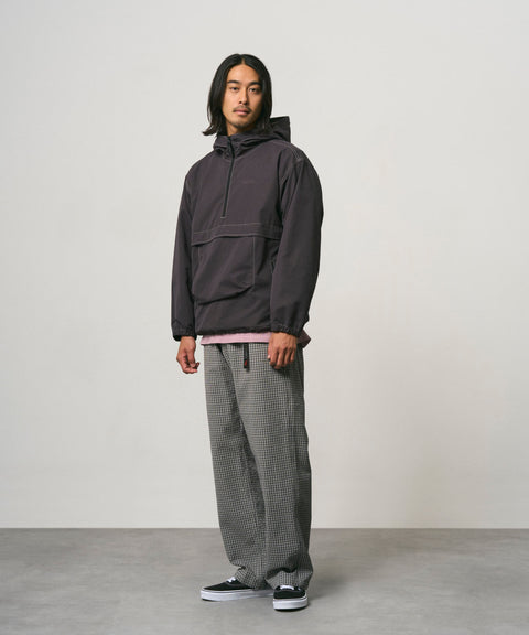 Dobby Plaid Gramicci Straight Fit Pant - Stone
