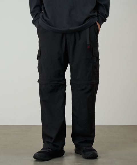 Convertible Cargo Pant - Black