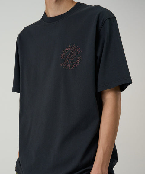 Running Man T-Shirt - Vintage Black