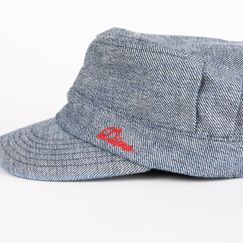 Denim Painter Cap - Reversed Indigo