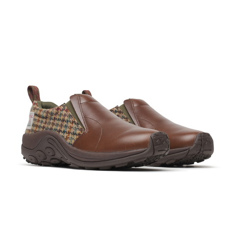 Jungle Moc OG x Harris Tweed - Dark Walnut