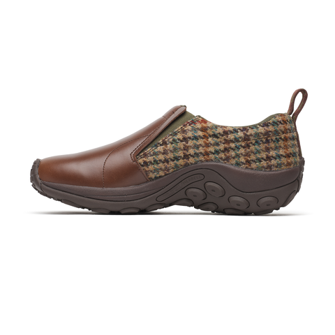 Jungle Moc OG x Harris Tweed - Dark Walnut