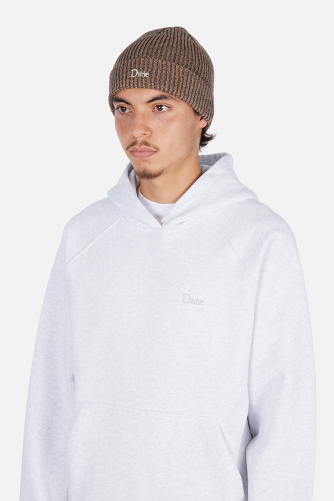 Rib Folded Beanie - Oak