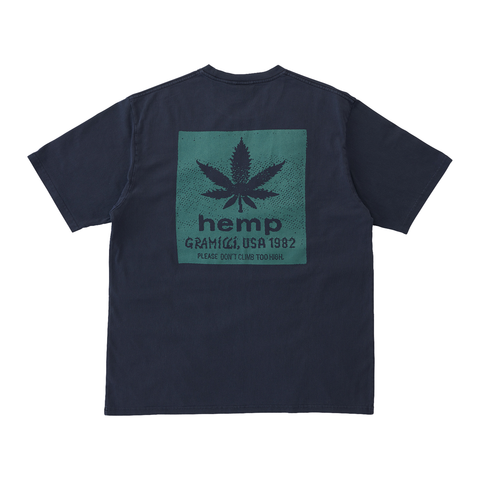 Hemp T-Shirt - Navy Pigment
