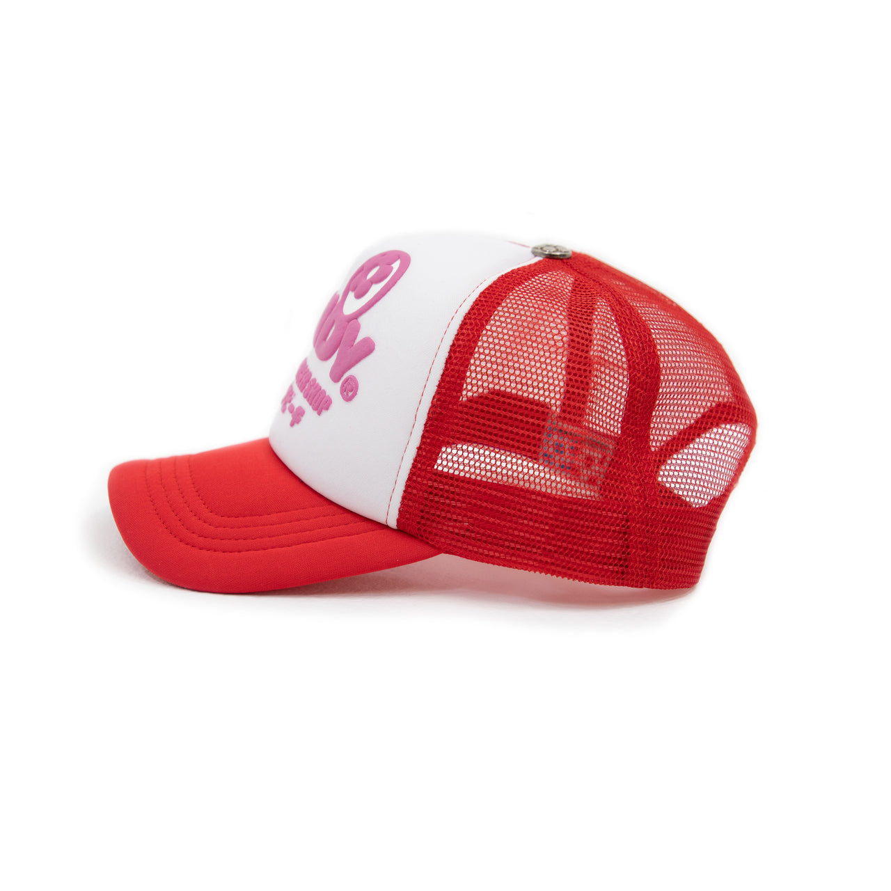 Vandy Trucker Hat - Red/Pink