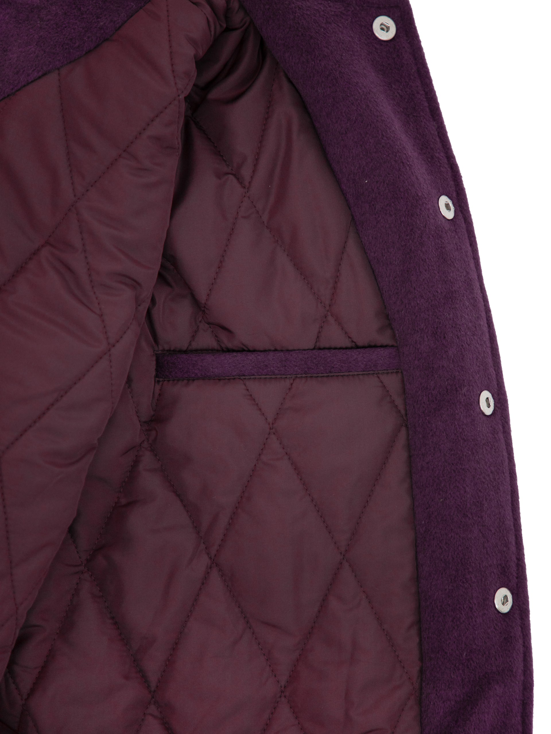 Crane Varsity Jacket - Purple