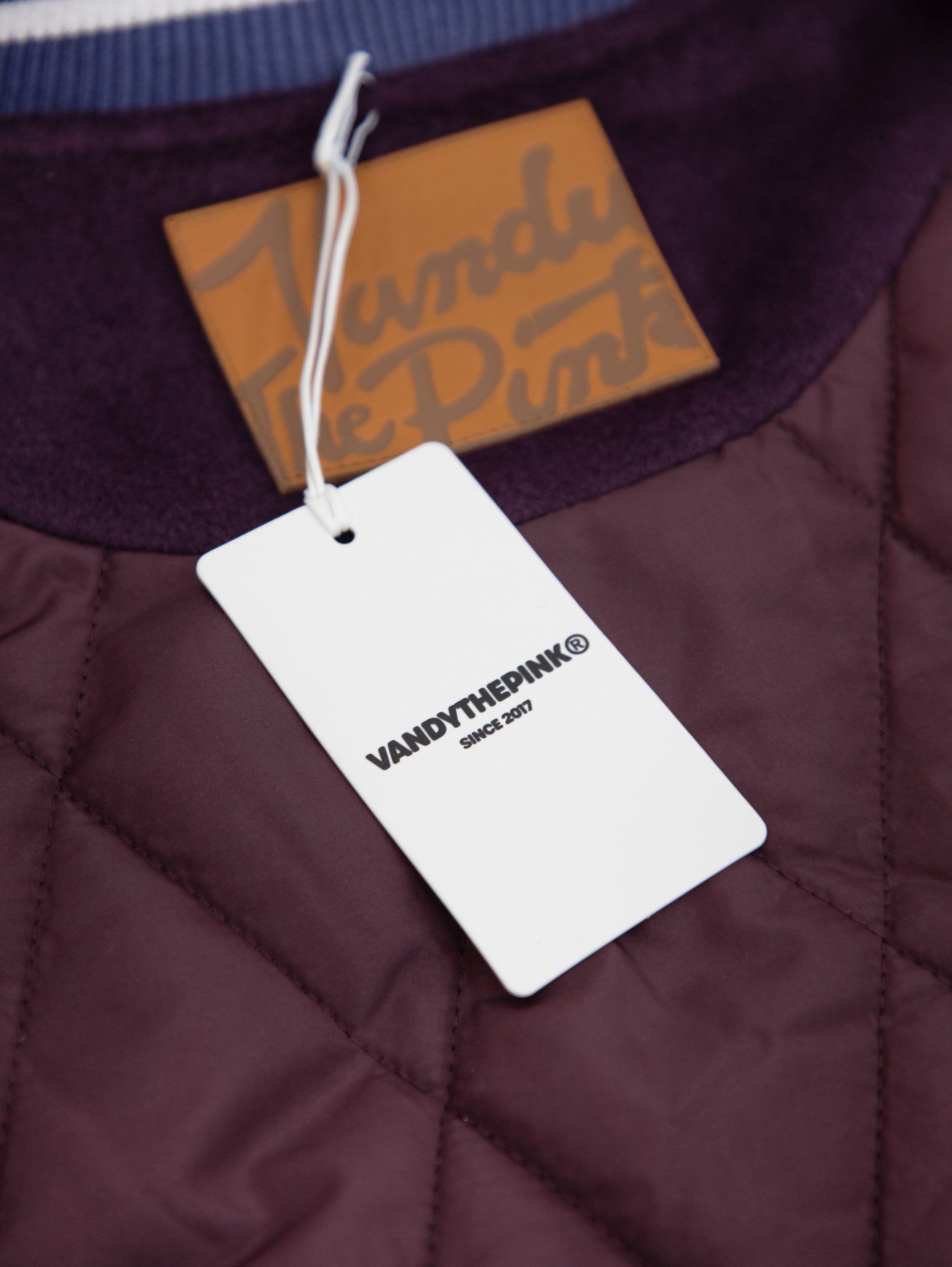 Crane Varsity Jacket - Purple