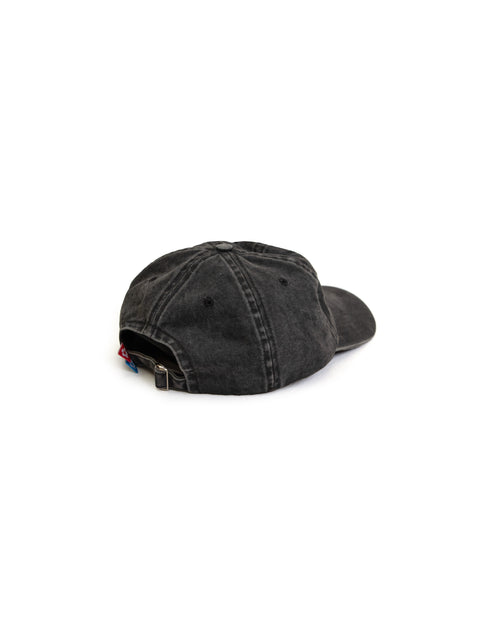 Cherry Ball Cap - Washed Black