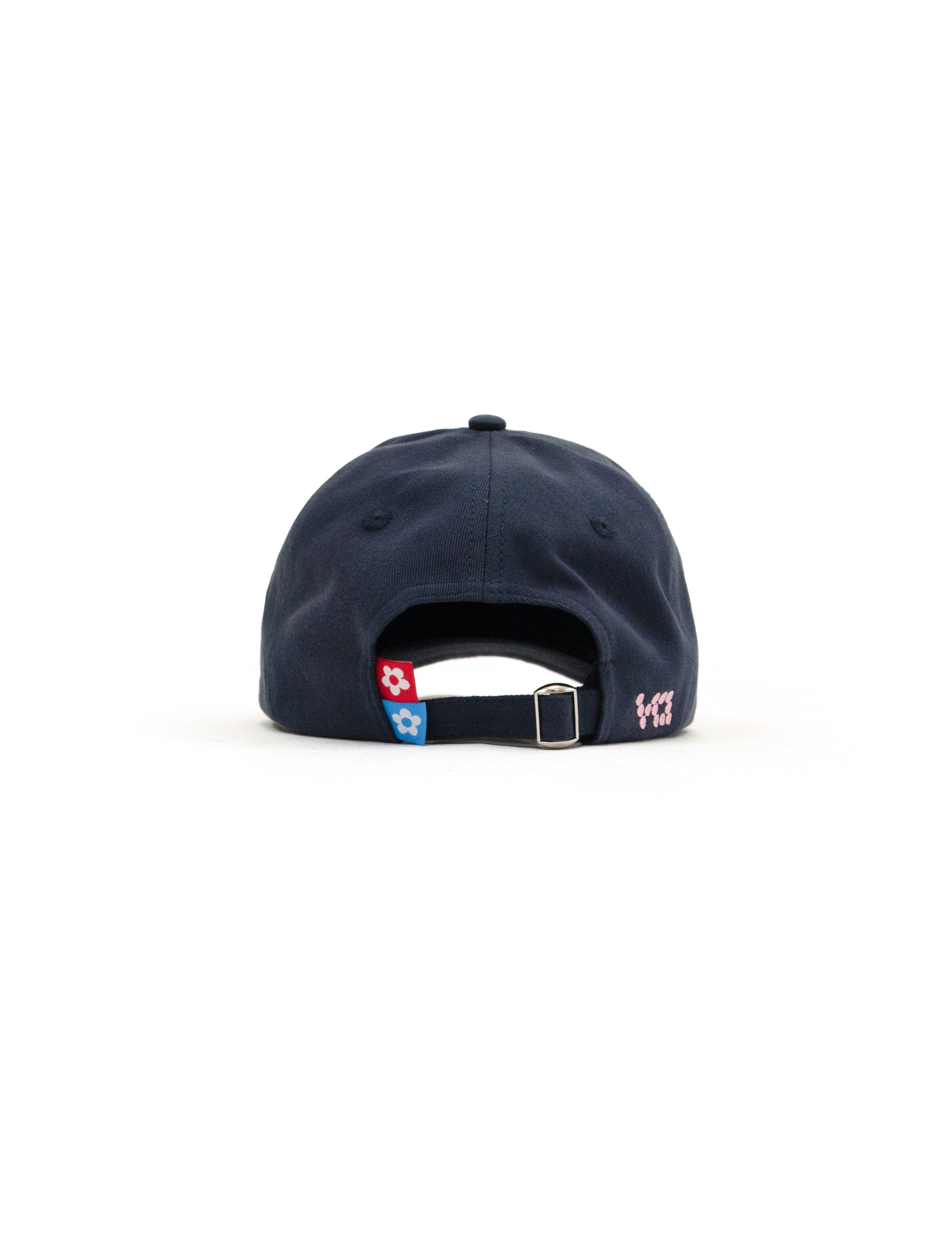 Basic Logo Ball Cap - Navy/Pink