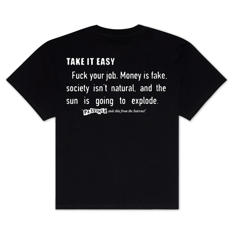 Internet Quotes T-Shirt - Black