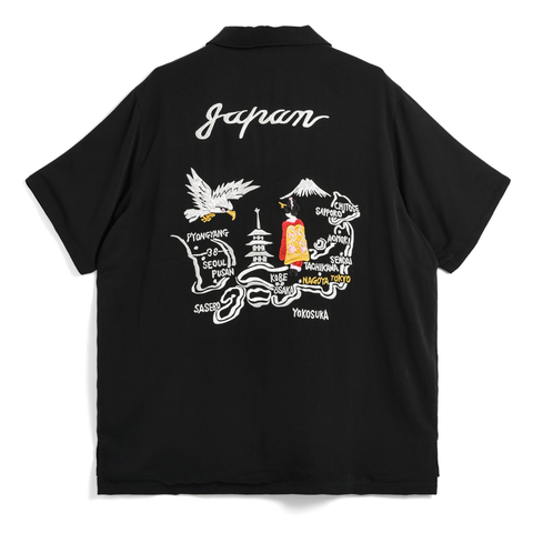ND Reversible Japan Special "SKA" Aloha Shirt - Black