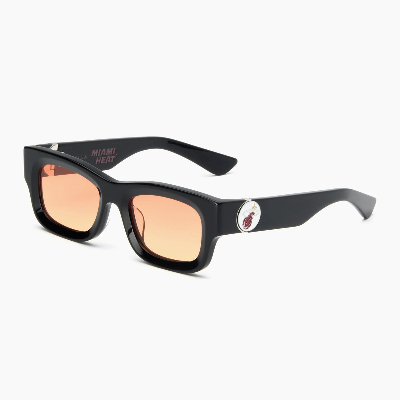 Jubilee x Miami Heat Sunglasses - Black/Miami Sunset