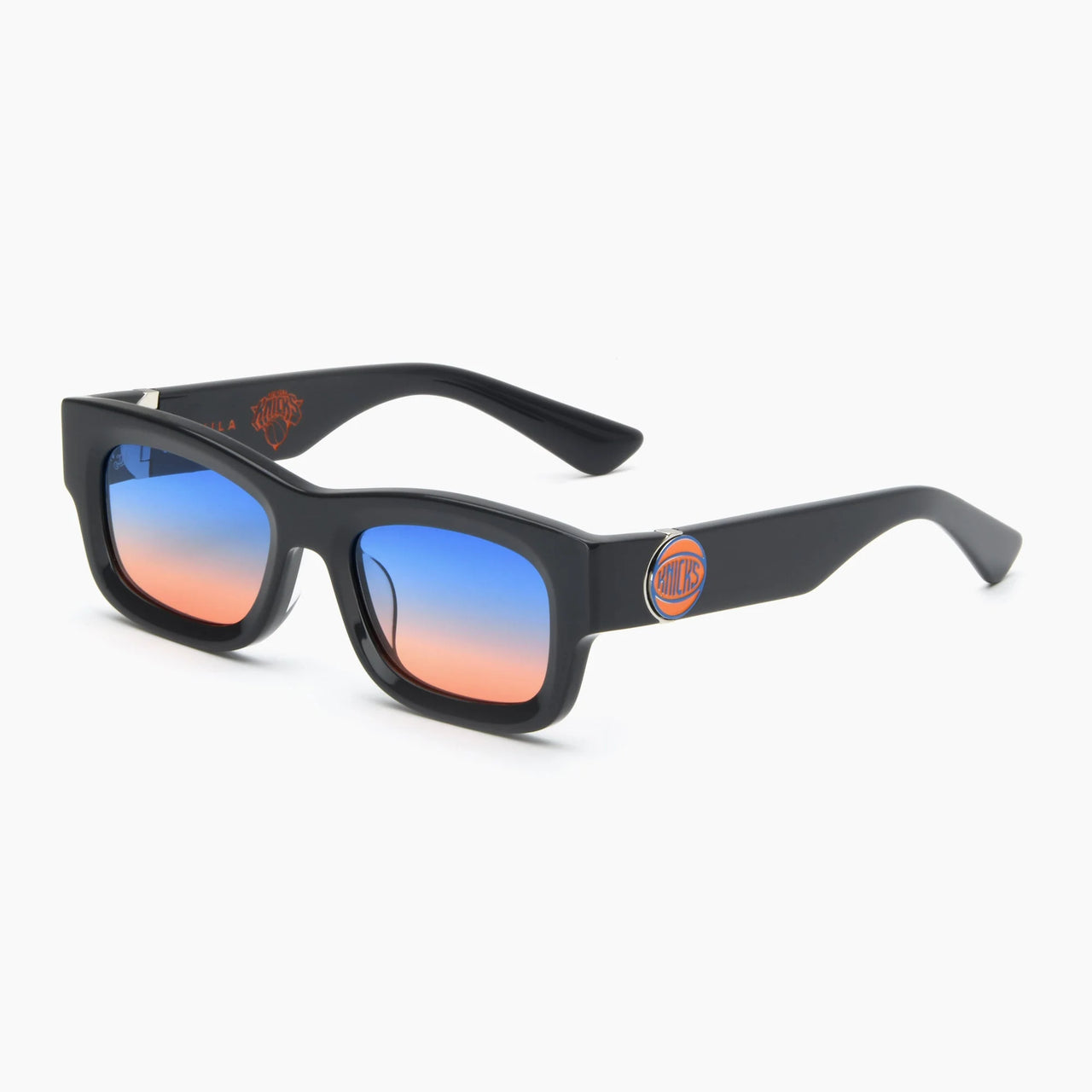 Jubilee x NY Knicks Sunglasses - Dark Grey/Knicks Blue Orange