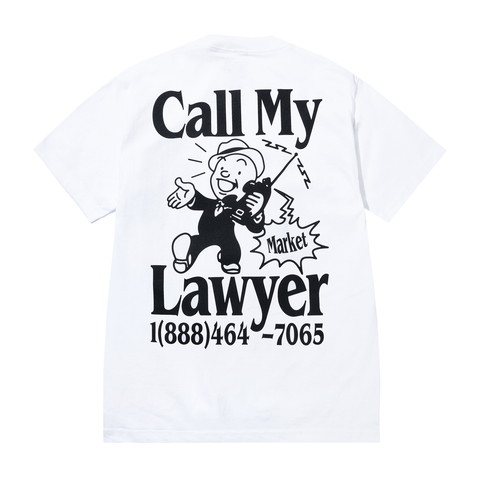 Walking & Talking Lawyer T-Shirt - White