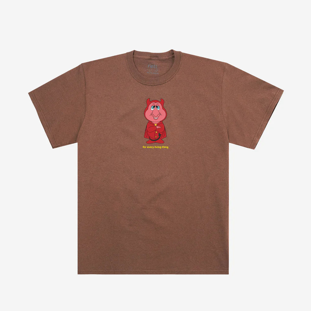 Lil' Devil T-Shirt - Light Brown