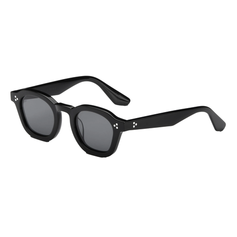 Logos Sunglasses - Black/Black