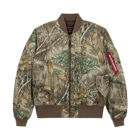MA-1 Cotton Camo Heritage Fit Flight Jacket - Real Tree Camo