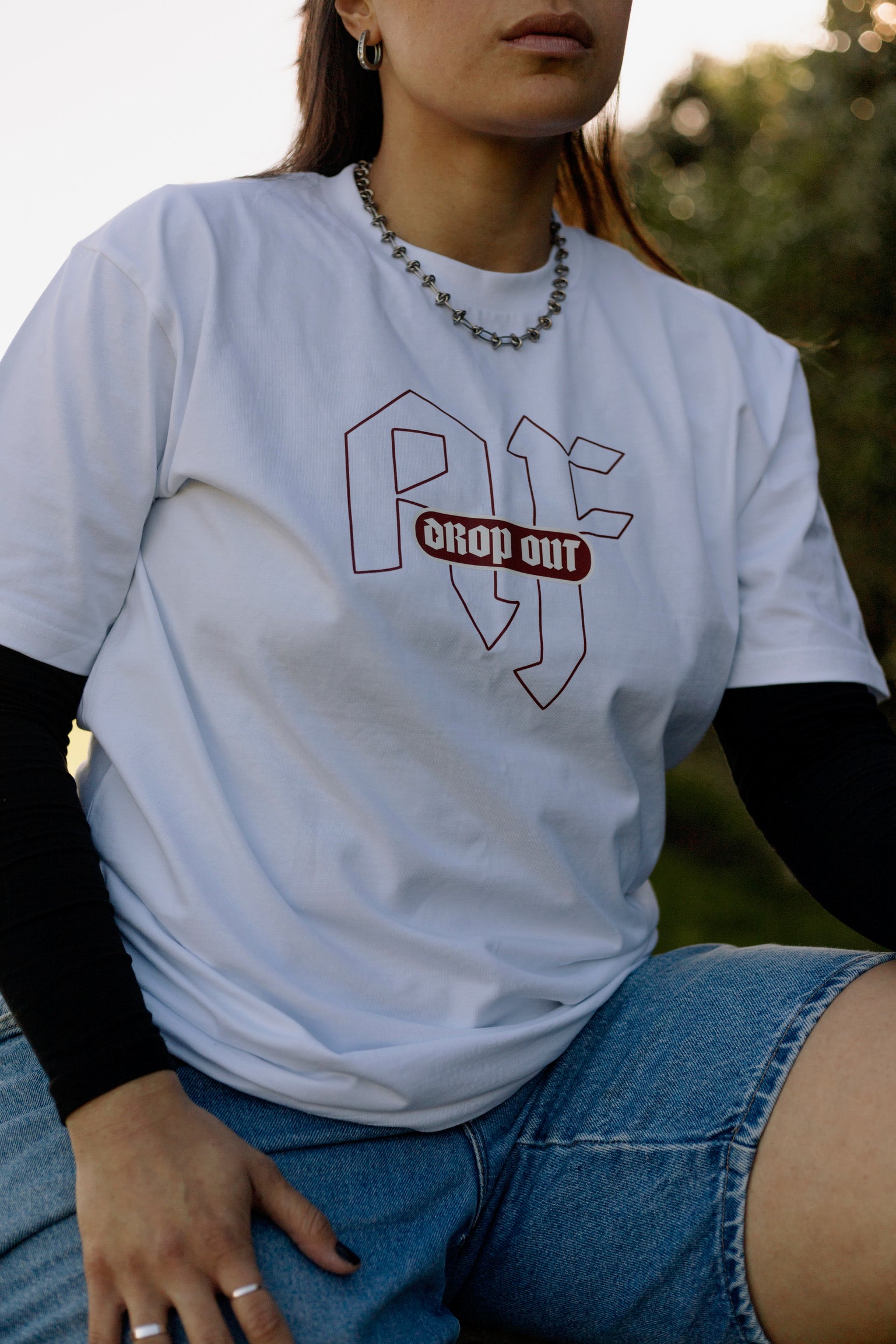 Drop Out AF T-Shirt - White