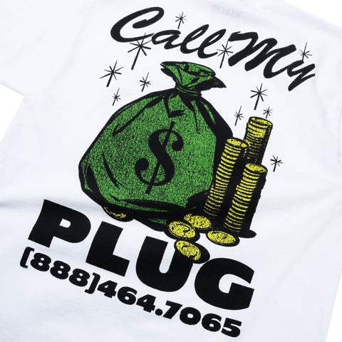 Call My Plug T-Shirt - White