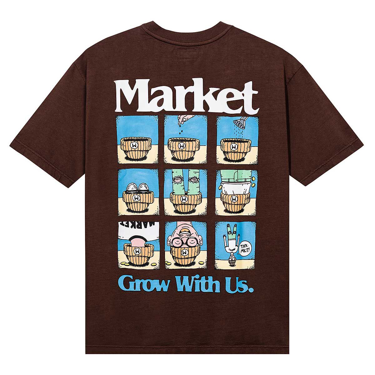 Grow With Us T-Shirt - Mocha